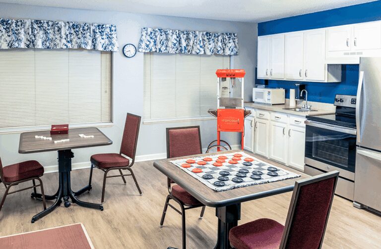 The Courtyard at Wheelersburg game room