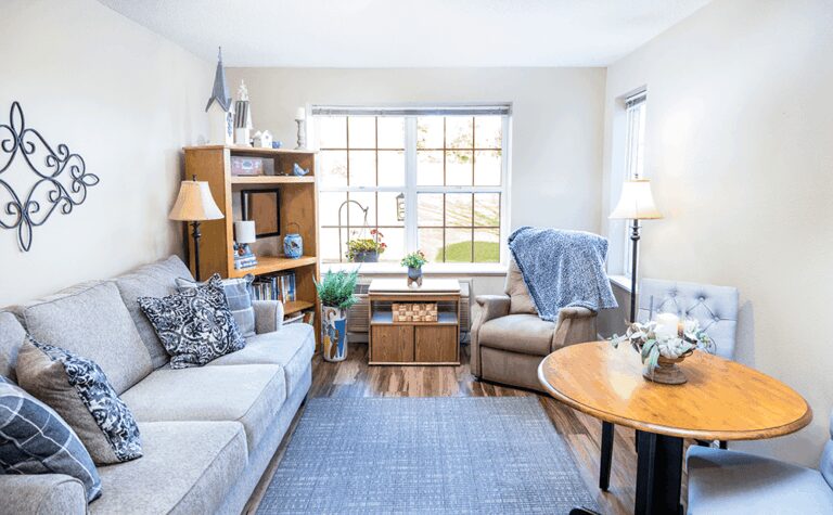 A one-bedroom apartment