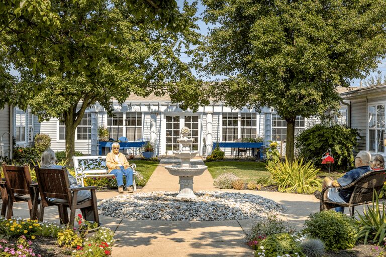 The Courtyard at Tiffin courtyard